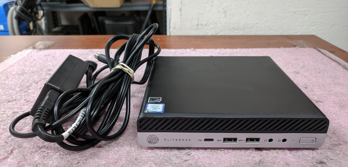 HP EliteDesk 800 G4 DM 35W i5-8500T 16GB 1TB HDD 256GB SSD HP EliteDesk 800 G4 DM 35W i5-8500T 16GB 1TB HDD 256GB SSD