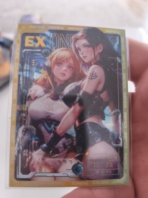 One Piece CCG Nami & Robin EX Waifu CCG Karte Top Zustand Aus Endless Treasure