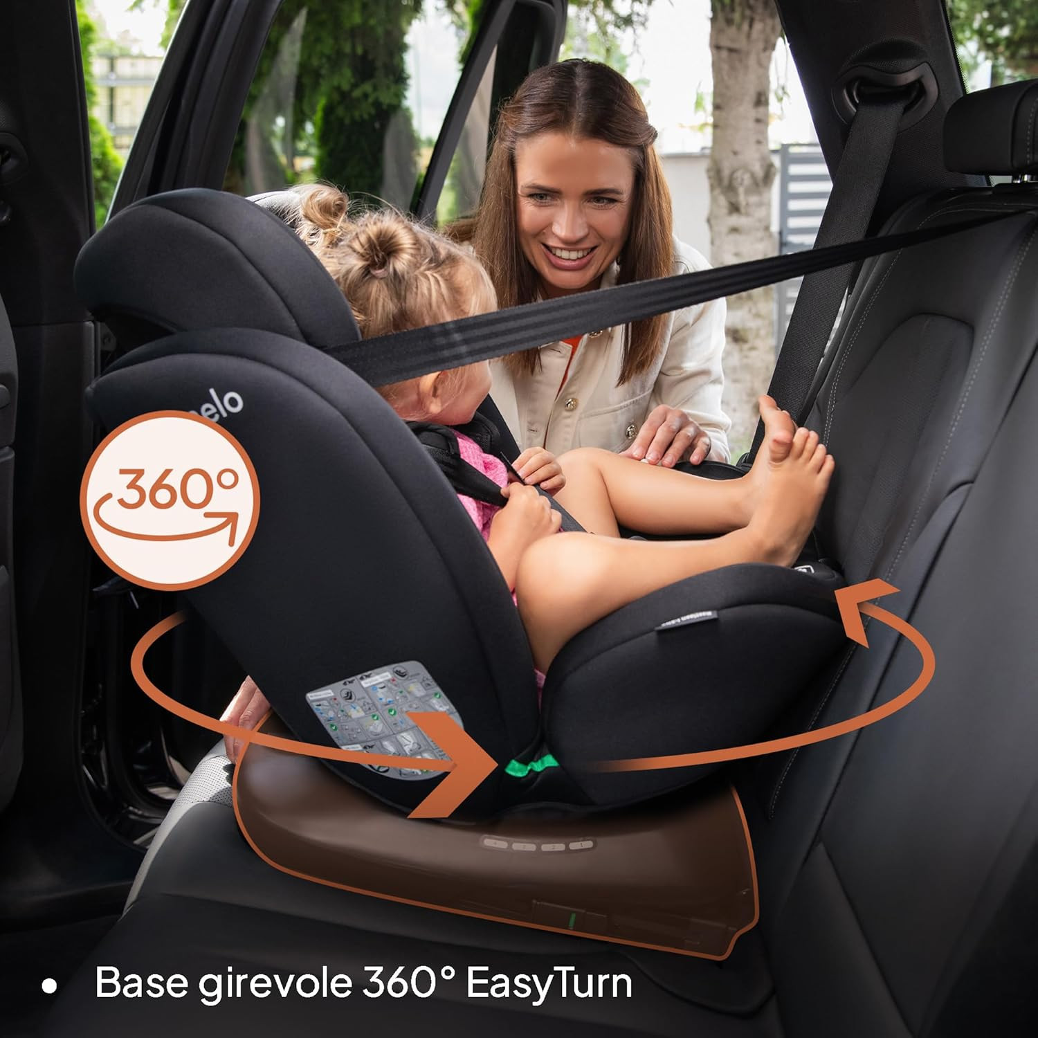 Bastiaan I-Size Seggiolino Auto Evolutivo 4-In-1 per Bambini 0-12 Anni (40-150 C foto 2