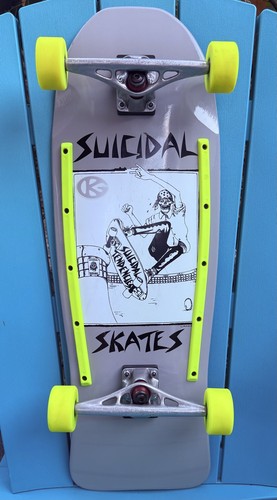 Patines Suicidas Piscina Patinador Reedición Patineta Completa 10.0" Grind King Camiones - Imagen 9 de 12