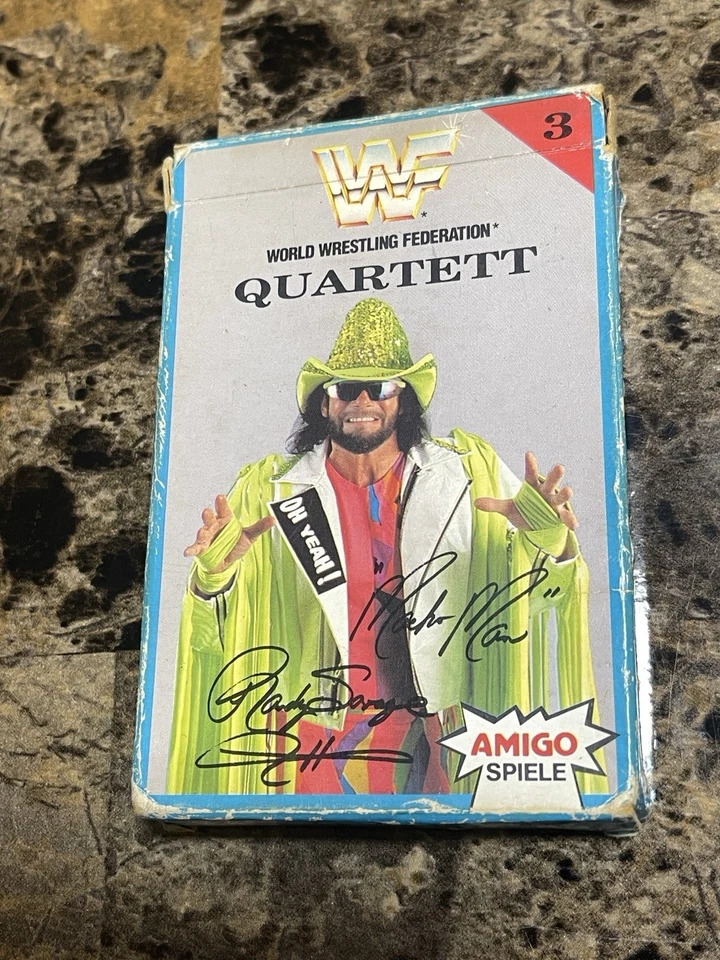 RARE - 1992 WWF Quartett Series 3 - Complete Set in Box - Amigo Germany - Image 2 of 3