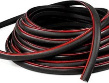 33FT Flares Edge Trim, Flare Rubber Seal for Car and Truck Wheel Wells, Rubber G