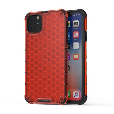 Hybrid Bumper Honeycomb Phone Case Cover For iPhone 16 15 14 13 12 Pro Max 11 XS