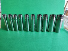10 Pcs. Snap On Sockets Stm6-stm18 14 Drive 316-916 Deep 110stmy Fo 10 Pcs. Snap On Sockets Stm6-stm18 14 Drive 316-916 Deep 110stmy Fo