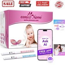 Ovulation Strips and Pregnancy Strips Combo Kit, Package May Vary 100LH 20HCG