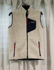 NEW Vineyard Vines Full Zip Sherpa Vest Boys Sz XL/18 Zipped Pockets Womens XS
