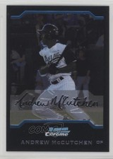 2004 Bowman Draft Aflac All-American Chrome Andrew McCutchen #AFL5 4r3