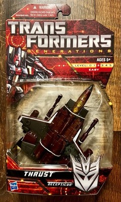 Transformers Generations Thrust Deluxe Hasbro MOC 2009 New Sealed
