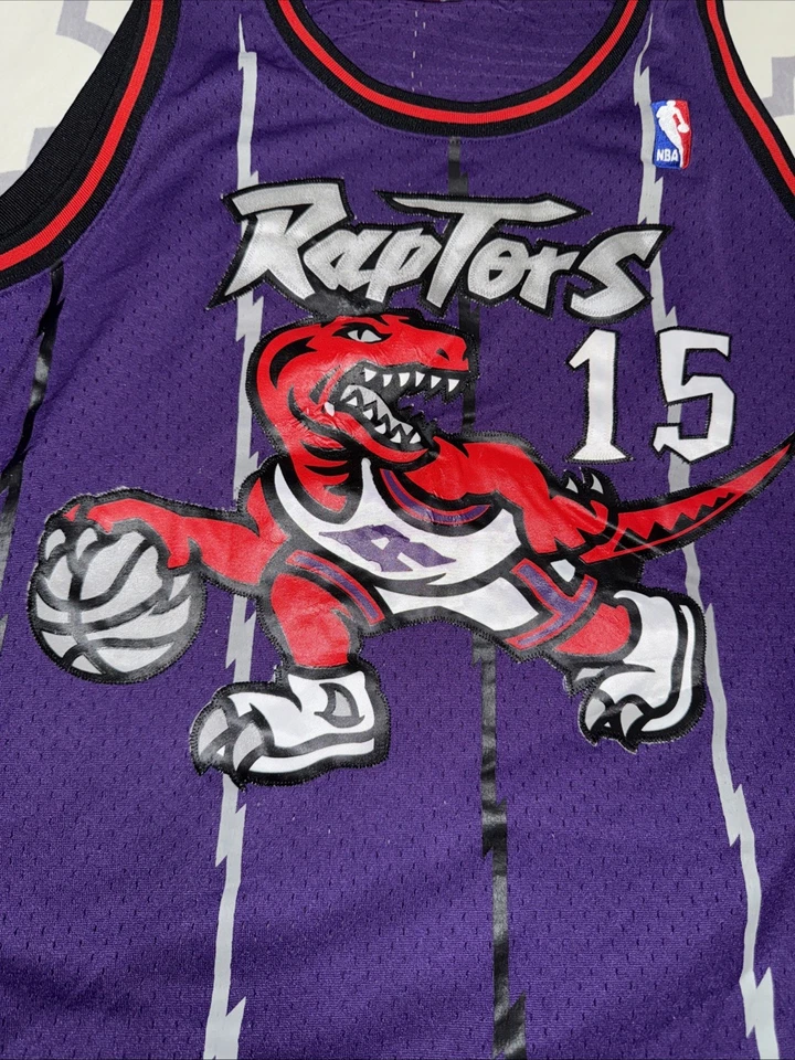 Camiseta deportiva para hombre Toronto Raptors Vince Carter Mitchell & Ness 1998-99 Swingman 2XL Foto 3 de 4