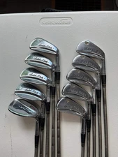 Powerbilt Scotch Blade Iron Set 2-PW, SW TT Dynasty Plus Stiff Flex STD NICE