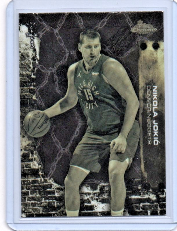 2025/26 Topps Chrome Cactus Jack Nikola Jokic #31 Base-Denver Nuggets