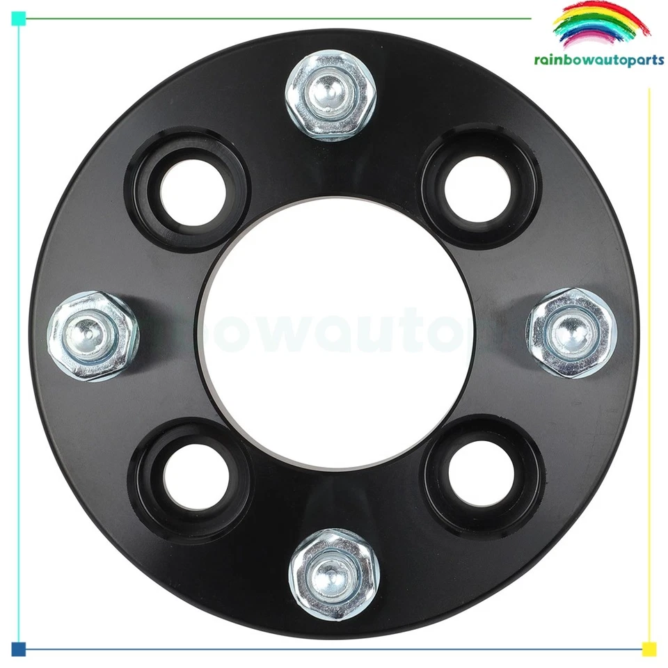 4 Pcs 1" 4x100 to 4x114.3 Wheel Adapters 12x1.5 For Chevrolet Aveo 2004-2024 - Image 4 of 4