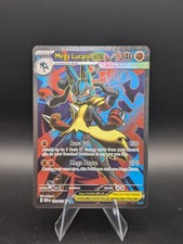 Mega Lucario ex 160/132 Me01: Mega Evolution Holo UR NM