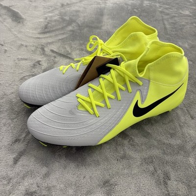 Nike Phantom Luna II Academy FG MG Neon Green Silver Cleats  display picture 3