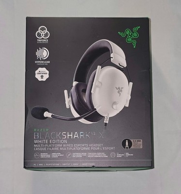 Razer BlackShark V2 X White Edition Wired Gaming Headset RZ04-03240700-R3U1 NEW