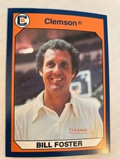 Clemson Tigers hemingway South Carolina bill foster coach 1990 basketball card