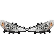 Scheinwerfer-Set passend für Peugeot 207 CC H1 Halogen