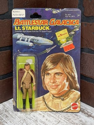 1978 Battlestar Galactica Lt. Starbuck cape COMPLETE figure Mattel