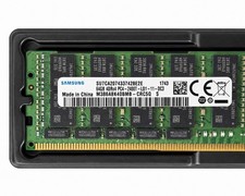 4x Samsung 64GB DDR4 ECC LRDIMM Server RAM PC4-2400T M386A8K40BMB-CRC5Q