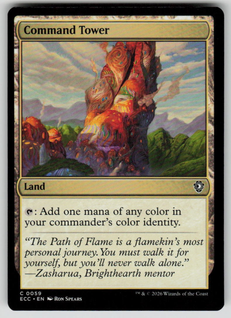 Command Tower (0059) Common Commander: Lorwyn Eclipsed 59 MTG Near Mint 2026