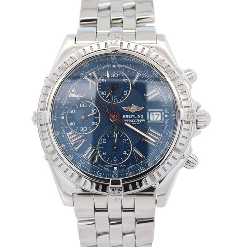 Breitling Crosswind 43mm Blue Dial Watch Ref# A13055
