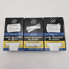 Forever Gem Stainless Steel Japanese Hair Shaper Blades 60 Blades Sealed 3 Pack