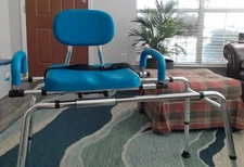 Swivel Transfer Bench for tub shower, new, 400lb capacity, Allvibrant