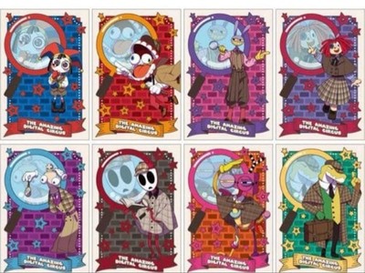 The Amazing Digital Circus POP UP SHOP Tokyo Tower Postcard Complete Set