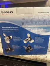Solas Outboard/Stern Drive Stainless Steel Propeller