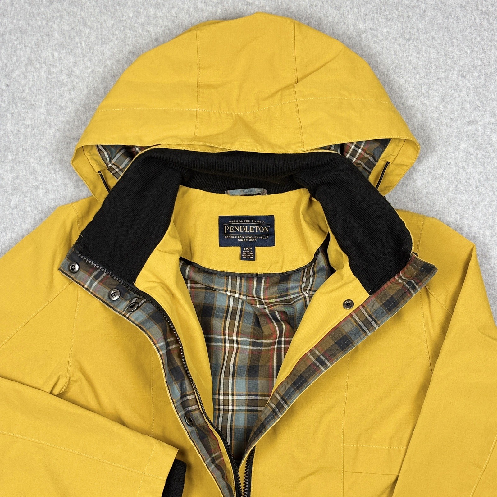 Pendleton Rain Trail Jacket Women’s Small Hidden … - image 2