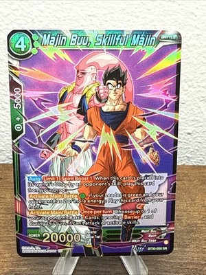 DBS BT30-059 SR Majin Buu, Skillful Majin Three Glorious Fighters Masters Dragon
