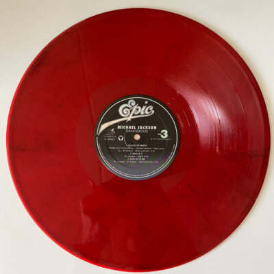 洋楽 Michael Jackson DangerousRed Color Vinyl Michael Jackson - Dangerous (Limited Edition/Red Vinyl/Import