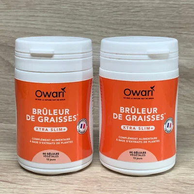 OWARI Bruleur de graisses Lot 2 X 60 gélules Gestion du poids - 06/27