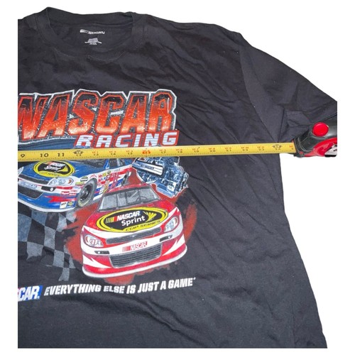 Nascar Racing "Everything Else is Just a Game" T- Shirt Black Size 2xl VTG - Picture 7 of 7