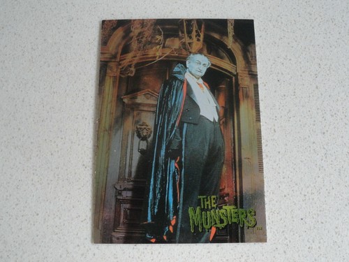 Grandpa Dracula-Card 3 from The Munsters Collection 1996 Dart Flipcards - 第 1/2 張圖片