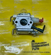 NOS OEM McCulloch Zama C1U M35A Carburetor for MAC 280, 320, 325 PN 322410 (B67)