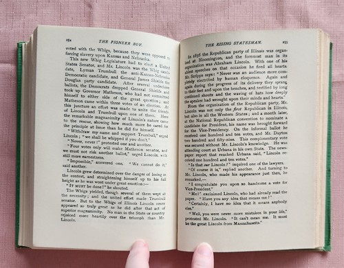 Abraham Lincoln by W. M. Thayer, 1939, Hardcover - Picture 10 of 18