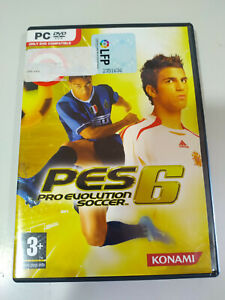 Pes 6 Pro Evolution Soccer Konami Juego Para Pc Dvd Rom Spain 3t Ebay