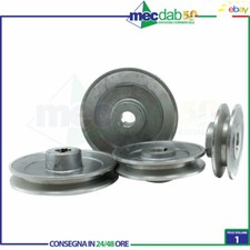 Puleggia Per Motore Elettrico E Compressore In Alluminio Ø Foro 24 mm Ribitech