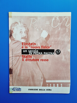 EINSTEIN AND THE NEW PHYSICS - STALIN THE RED DICTATOR NO. 17 EVENING COURIER