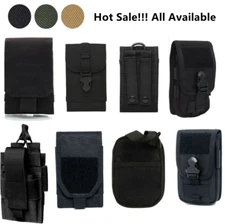 Tactical Molle Cell Phone Bags Storage Pack Waist Pouch EDC Fanny Bag Outdoor
