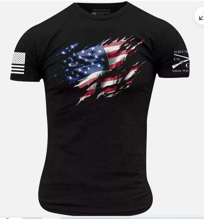Grunt Style Still Standing T-Shirt - Black- 3X