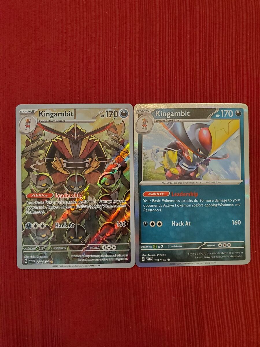 Kingambit 134/198 (Mint Condition) - Scarlet & Violet – TCG Trainers