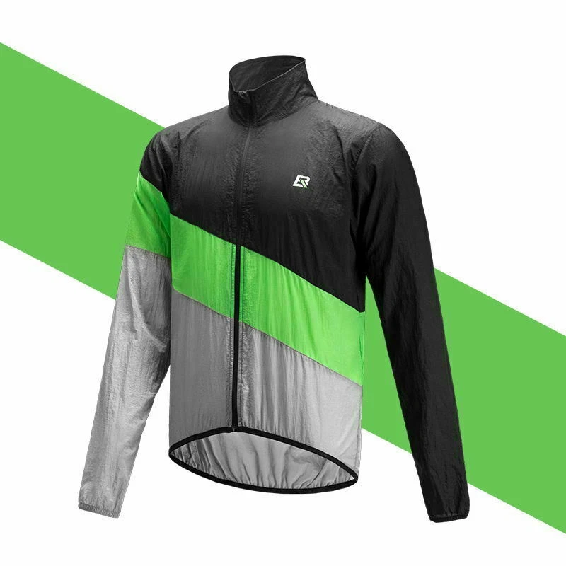 ROCKBROS Cycling Men's Sun Protection Clothing Long Sleeve Jacket Cooling Jacket