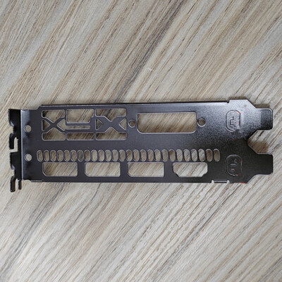 For XFX I/O Shield BackPlate Blende Bracket RX570 RX580 RX470