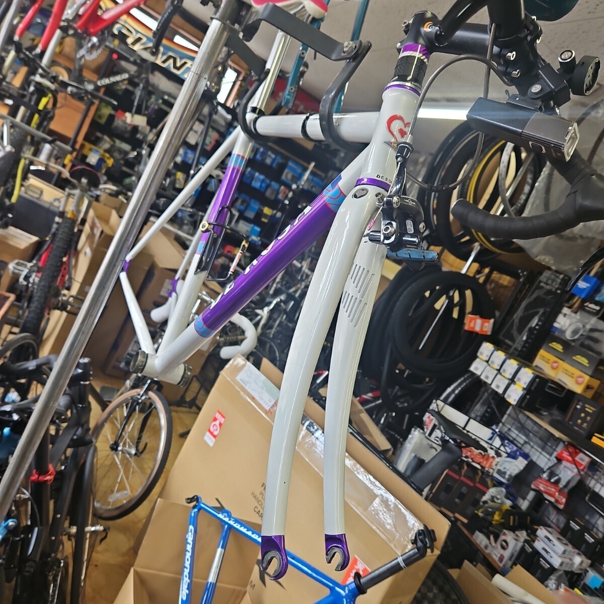 De Rosa Scatto Fisso 52cm Frame Set – Fixed Gear Single