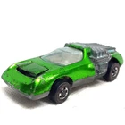Hot Wheels Redline Noodle Head 1970 Green White Interior Made In United States