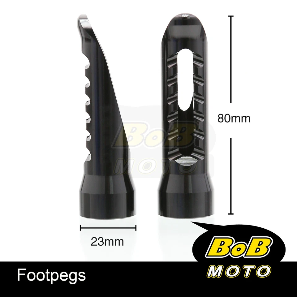 Clavijas delanteras antideslizantes CNC BOB para Honda CB600F CB900F Hornet Foto 4 de 4