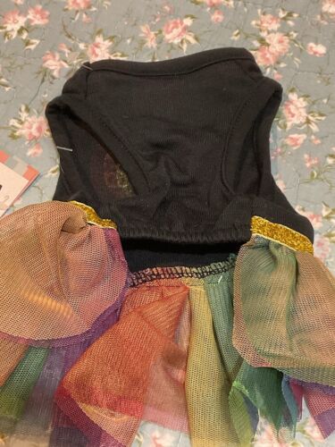 Wag-a-tude Dog Dress, PRIDE RAINBOW Heart Tank Dress, XXS #344 - Picture 3 of 4