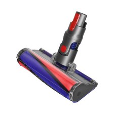 FUNTECK Soft Roller Cleaner Head for Dyson V10 V11 V7 V8 V15 Fluffy Attachment